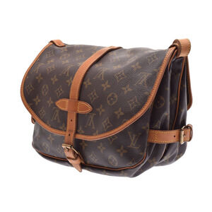 Louis Vuitton Shoulder Monogram Bag Saumur